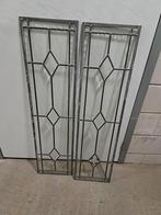 Glas in lood raam    artdeco  glasinlood glas, Ophalen, Zo goed als nieuw, Minder dan 50 cm