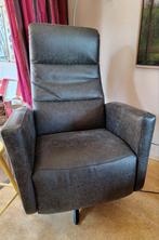 Zalig zittende relaxfauteuil, electrisch verstelbaar., Huis en Inrichting, Fauteuils, Ophalen, Overige materialen, 75 tot 100 cm