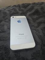 iPhone 5 wit, scherm gebarsten, gaat niet aan, 16 GB, IPhone 5, Wit, Ophalen of Verzenden