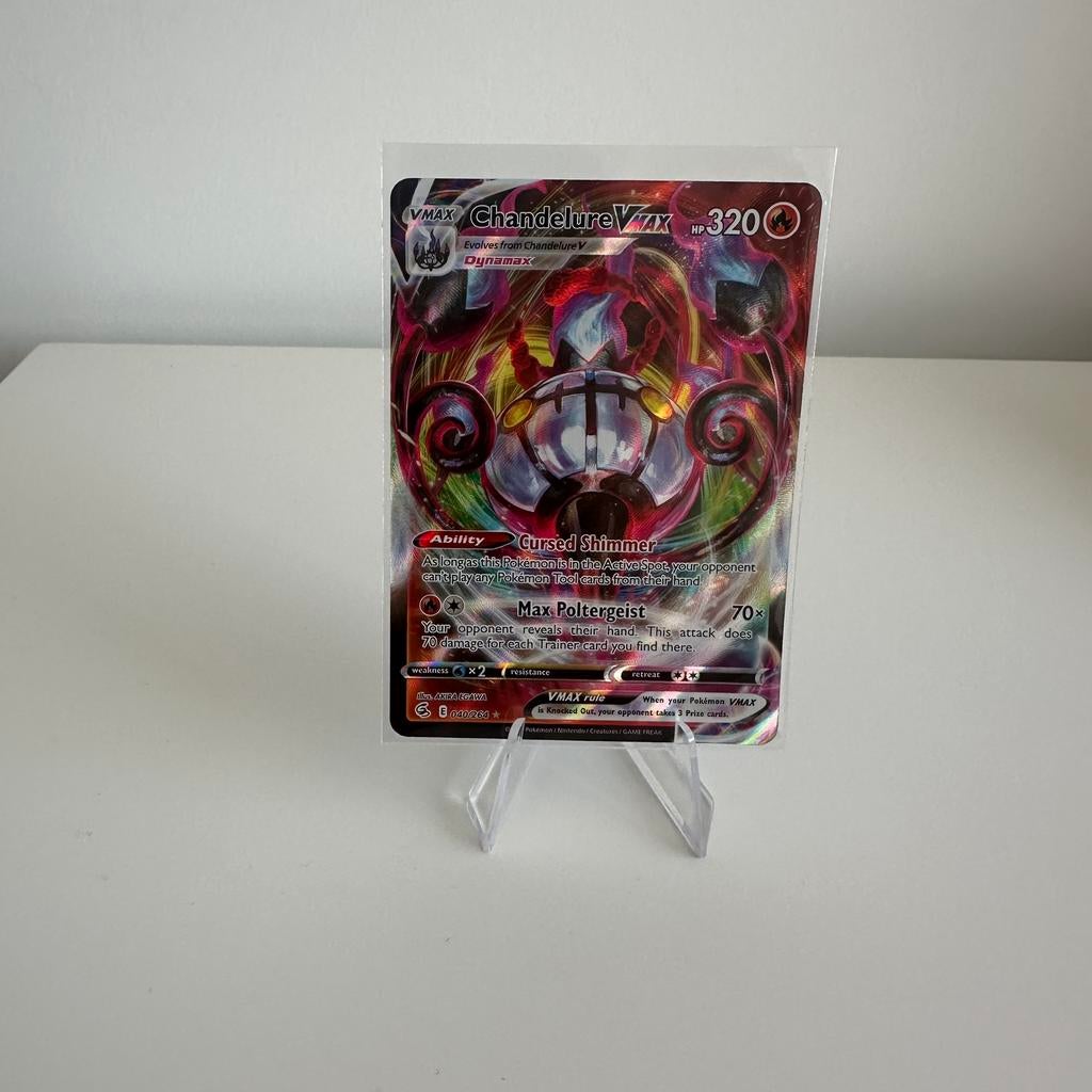 Fusion Strike - Chandelure VMAX 040 / 264, Ophalen of Verzenden, Zo goed als nieuw