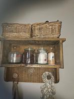 Keukenrek model Hoffz met 3 haken en 2 schappen, Ophalen of Verzenden