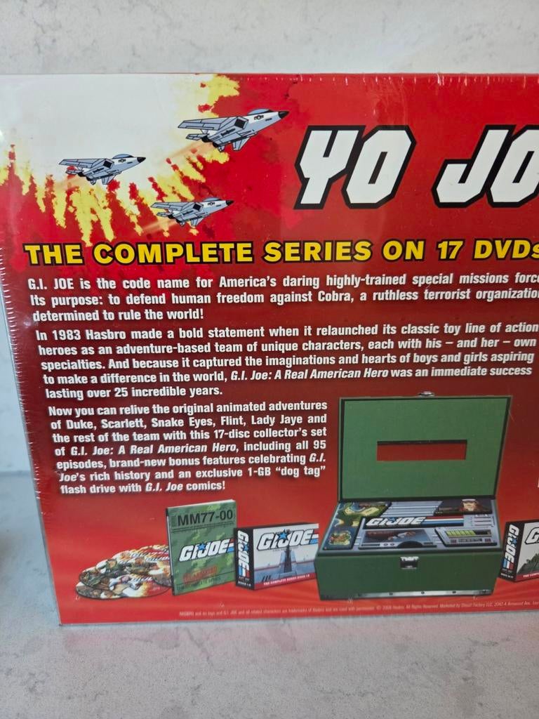 G.I. Joe - The Collector's set - Complete serie op 17 disc's, Cd's en Dvd's, Dvd's | Tv en Series, Alle leeftijden, Ophalen of Verzenden