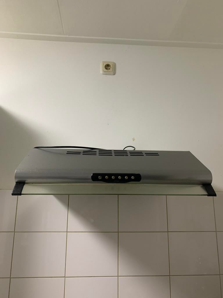 Etna AO660RVS  Afzuigkap - Onderbouw, Witgoed en Apparatuur, Afzuigkappen, Ophalen, Zo goed als nieuw, 200 tot 400 m³ per uur