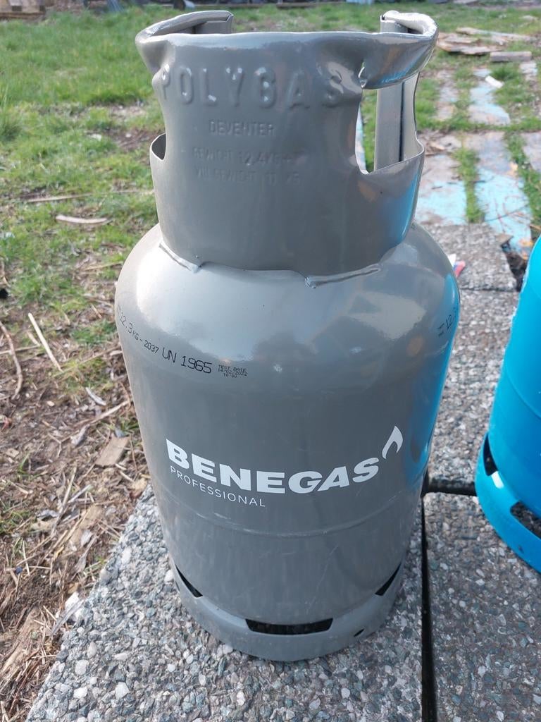Benegas 12,5kg gasfles leeg, Caravans en Kamperen, Ophalen