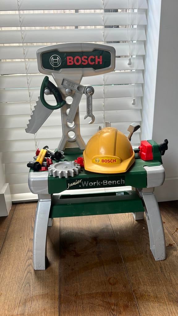Bosch Junior Work Bench, Ophalen of Verzenden, Zo goed als nieuw