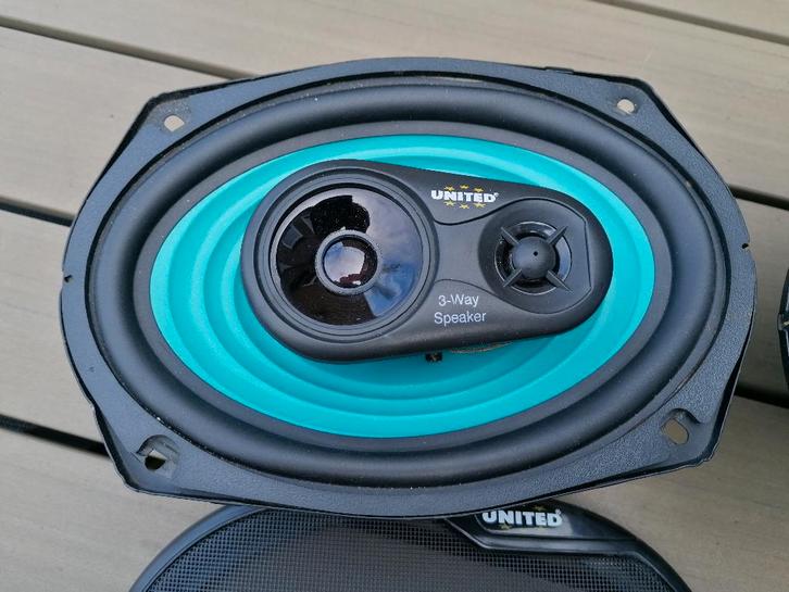 United speakers 600W voor auto, Auto diversen, Autospeakers, Gebruikt, Ophalen of Verzenden