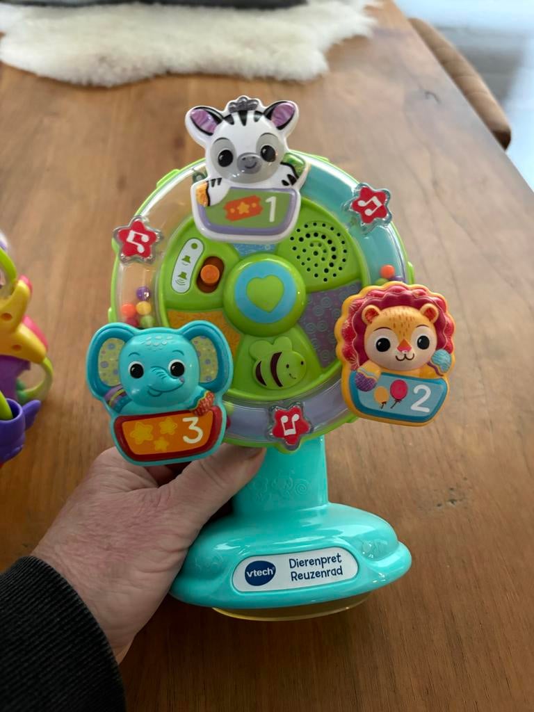 Vtech Dierenpret Reuzenrad, Ophalen of Verzenden, Gebruikt, Overige typen, Met licht