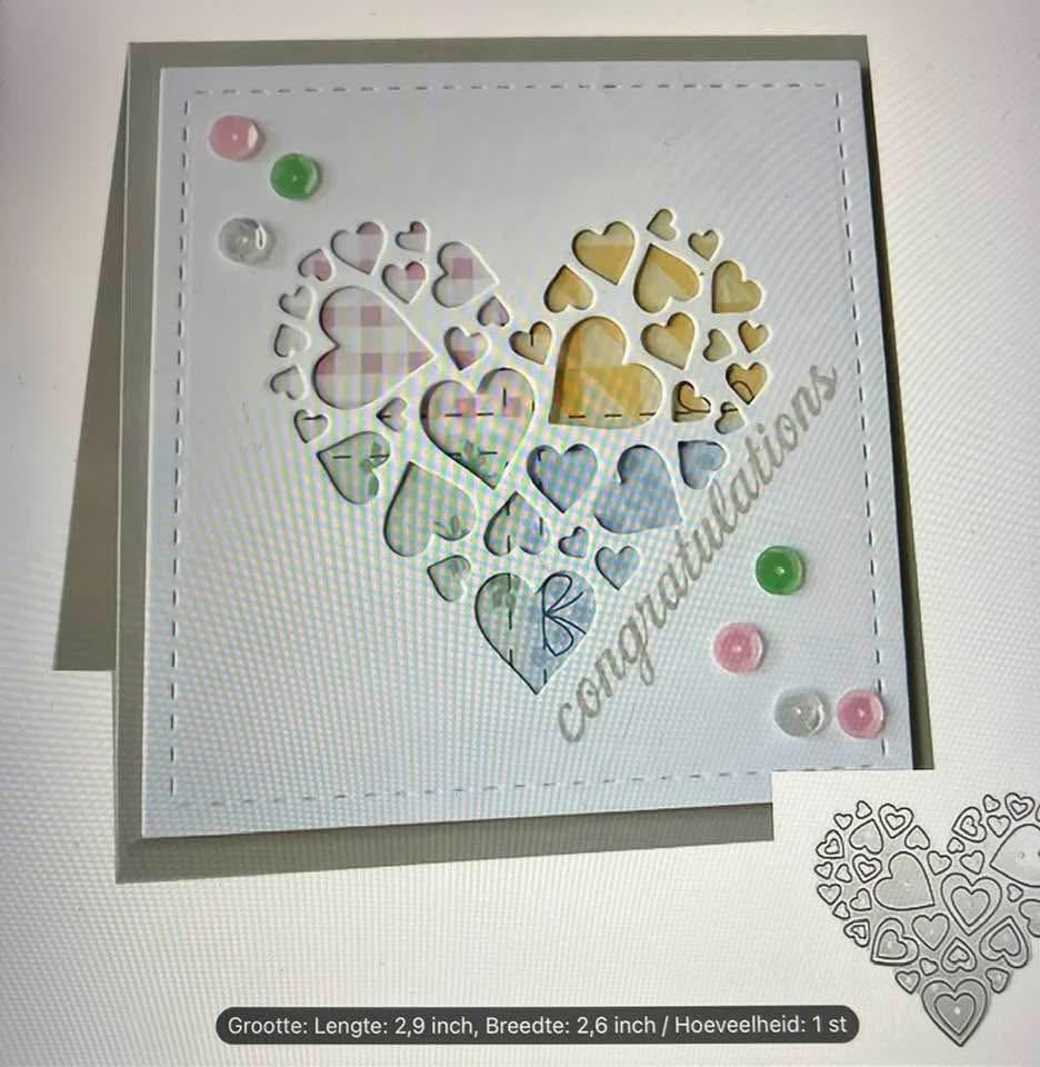 Snijmal hart nw, Ophalen of Verzenden, Nieuw, Overige thema's, Pons of Mal