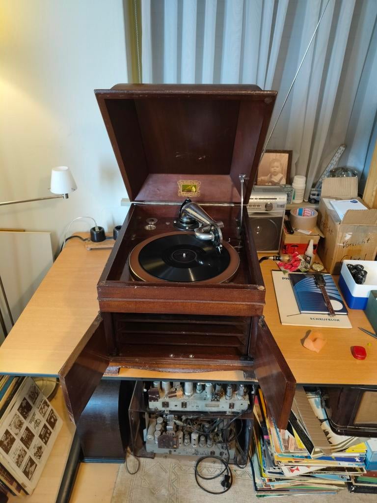 Grammofoon His Master's Voice type 109, Ophalen