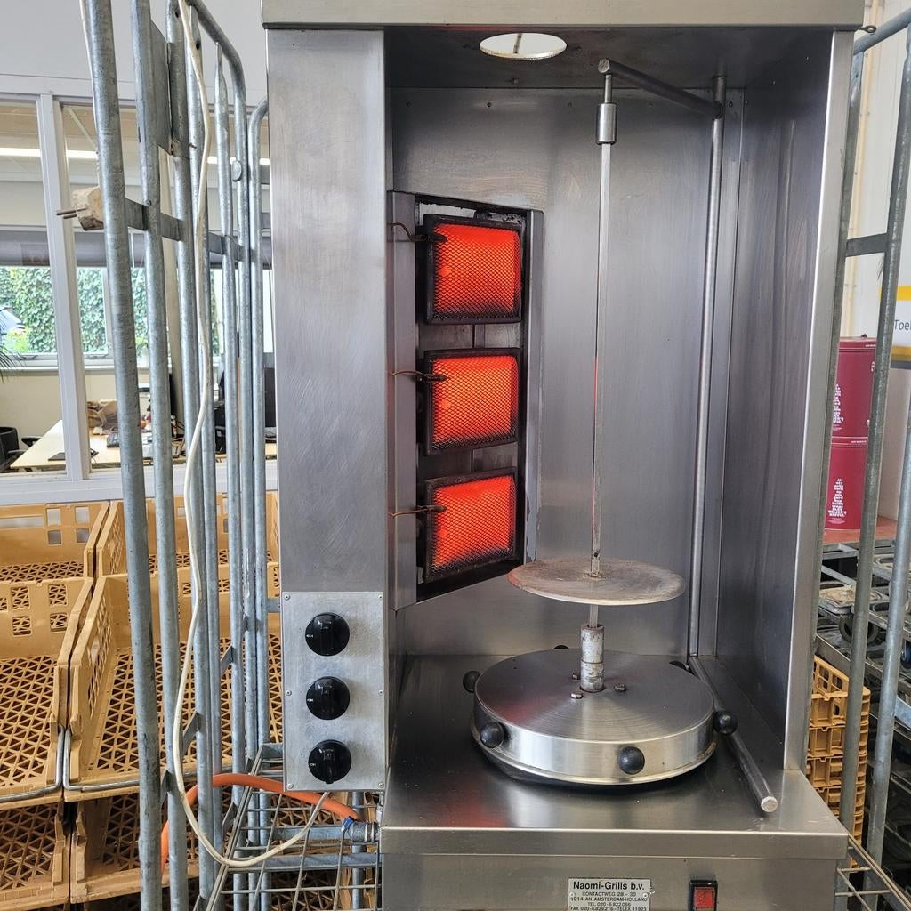 Naomi-Grills Shoarma grill, Ophalen, Gebruikt