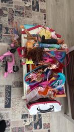 Barbie malibuhuis met veel barbies, Ophalen of Verzenden, Gebruikt, Toebehoren