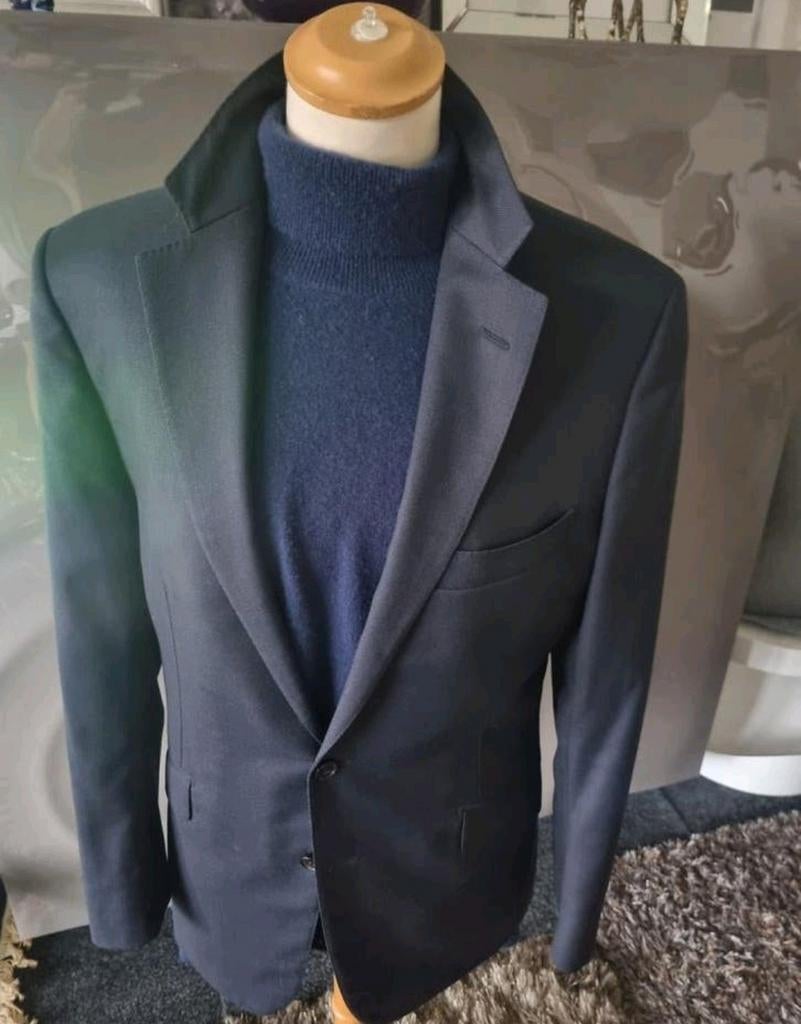 Suitsupply wollen colbert, mt 90, drop 7L, uitmuntende staat, Kleding | Heren, Maat 52/54 (L), Blauw, Ophalen of Verzenden, Zo goed als nieuw