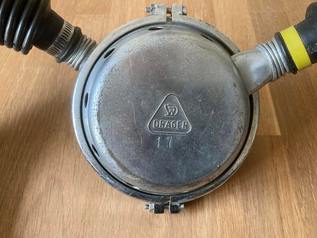 Draeger dubbelslangsautomaat PA61voor de verzamelaar, Watersport en Boten, Duiken, Gebruikt, Ophalen of Verzenden