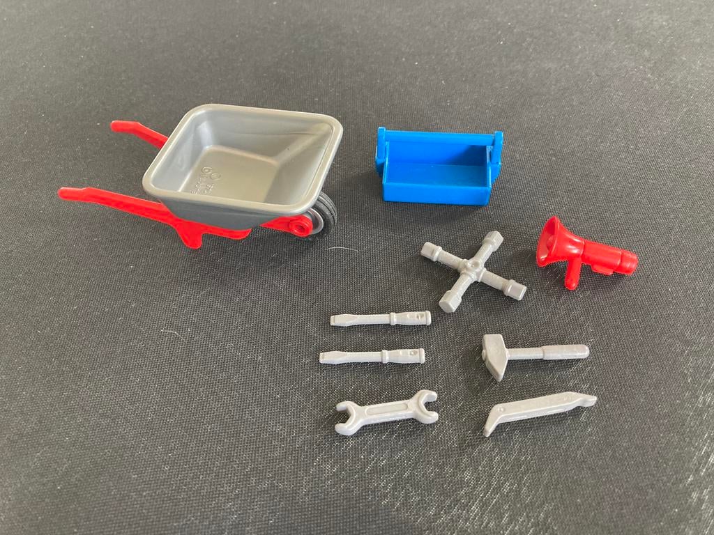 Playmobil kruiwagen ed…, Ophalen of Verzenden, Zo goed als nieuw