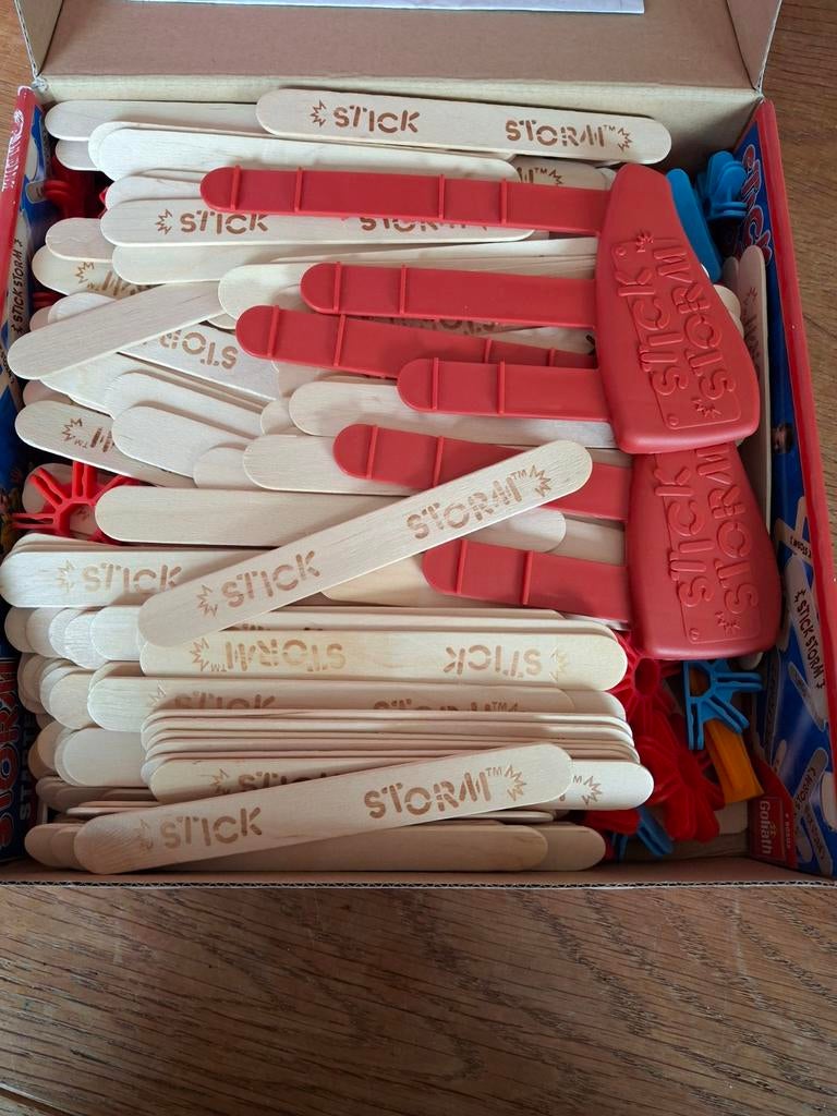 Stick Storm met meer dan 100 sticks, Ophalen of Verzenden