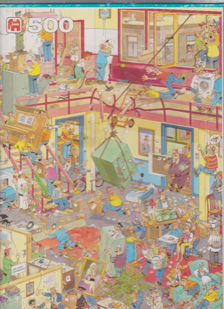 Jan van Haasteren - 5 Comic puzzle., Verzenden, 500 t/m 1500 stukjes, Zo goed als nieuw