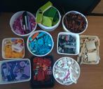 Lego losse onderdelen en minifiguren, gesorteerd op kleur, Ophalen, Gebruikt, Inclusief minifiguren, Lego