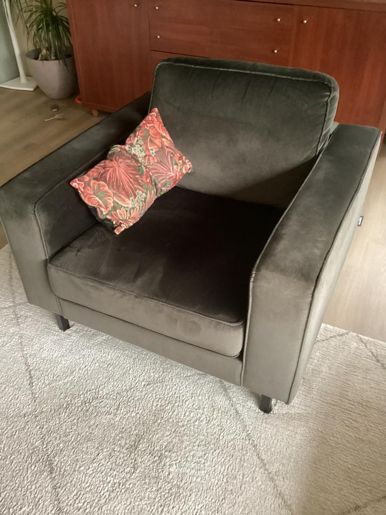 Z.g.a.n WOOOD fauteuil, Eenpersoons, 75 tot 100 cm, Ophalen of Verzenden, Zo goed als nieuw