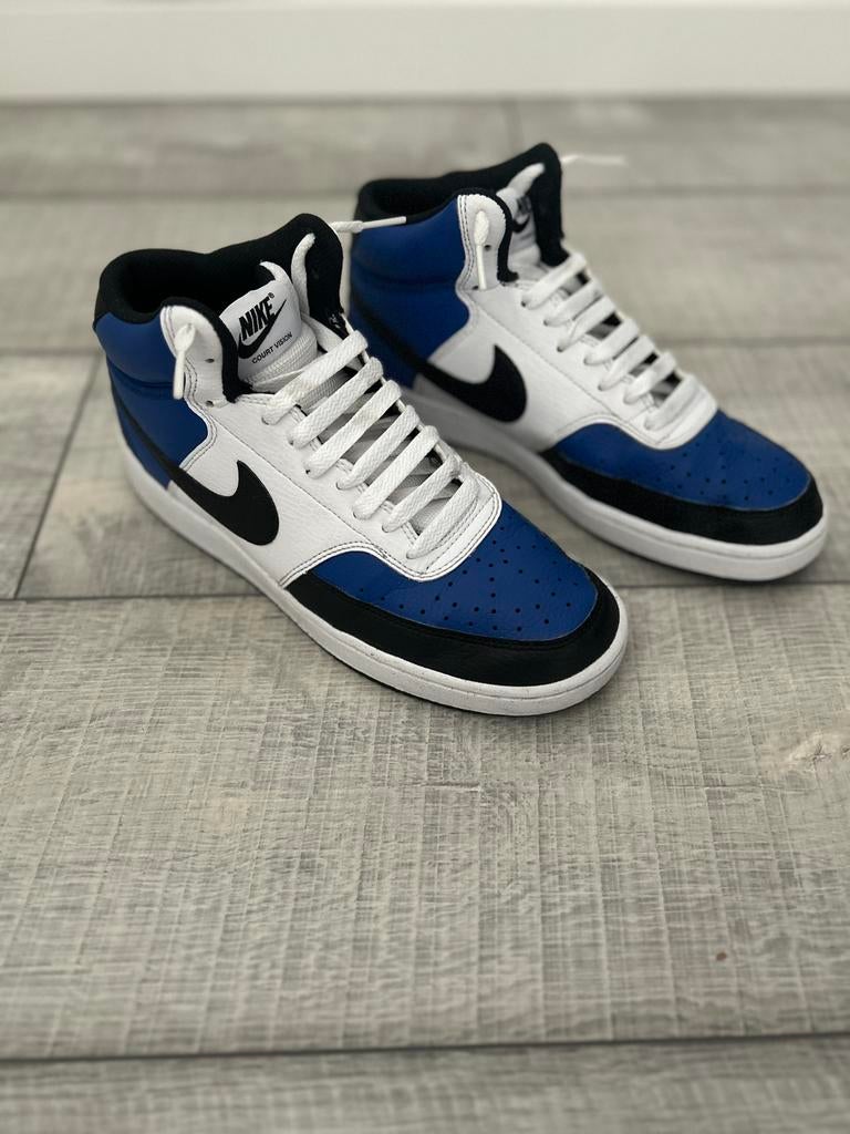 Nike Court Vision, Ophalen, Blauw, Sportschoenen, Zo goed als nieuw