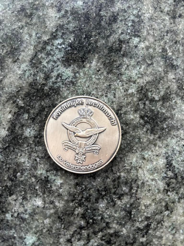 50 jaar koninklijke luchtmacht  munt 2003, Ophalen of Verzenden, Overige materialen