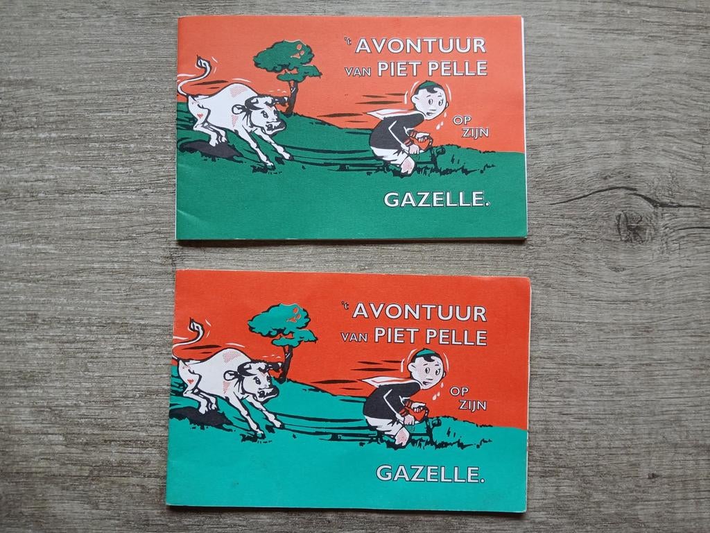 Gazelle boekjes, Verzamelen, Merken en Reclamevoorwerpen, Ophalen, Zo goed als nieuw, Overige typen