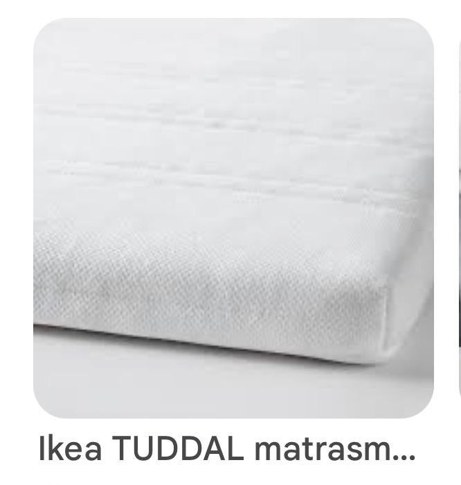 IKEA Tuddal Matrastopper 180x200 - 4 weken gebruikt, Huis en Inrichting, Slaapkamer | Matrassen en Bedbodems, Ophalen, Gebruikt