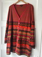 kleurrijke noors gebreide set patronen vest jurk L 40, Kleding | Dames, Truien en Vesten, Ophalen of Verzenden, Zo goed als nieuw