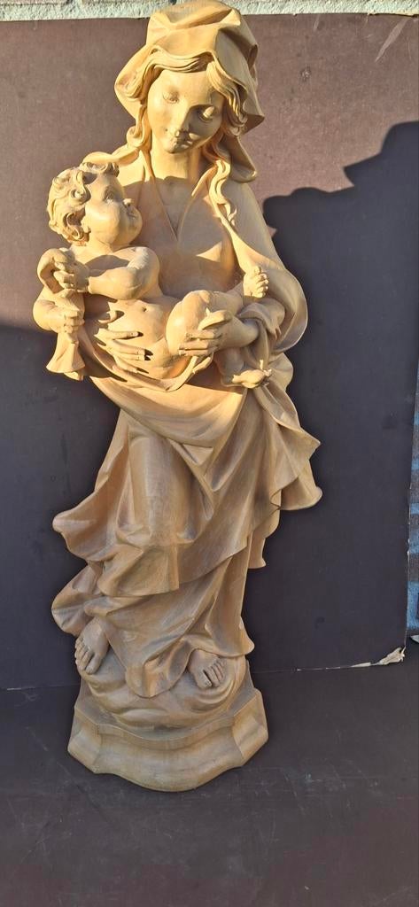 Madonna 85cm hoog Ammer Obergau, Antiek en Kunst, Ophalen of Verzenden