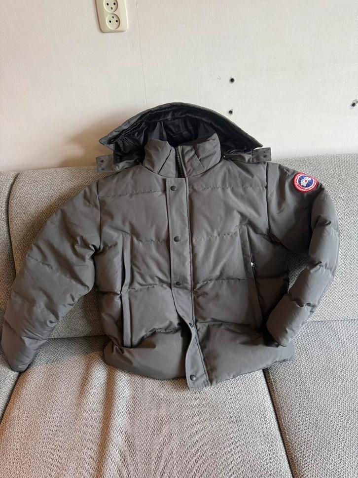 Canada goose wyndham jas, Kleding | Heren, Jassen | Winter, Zo goed als nieuw, Maat 56/58 (XL), Zwart, Ophalen of Verzenden