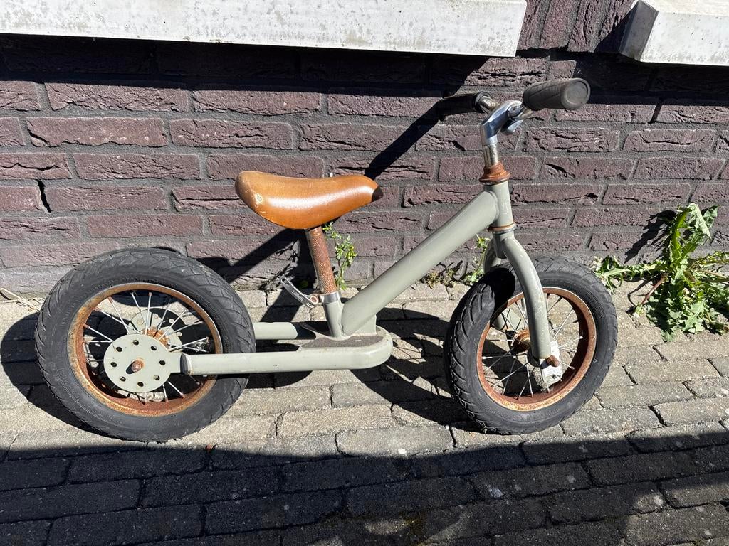 Trybike Loopfiets 12.6 inch - Nieuwe banden en handvatten, Ophalen of Verzenden, Gebruikt, Loopfiets