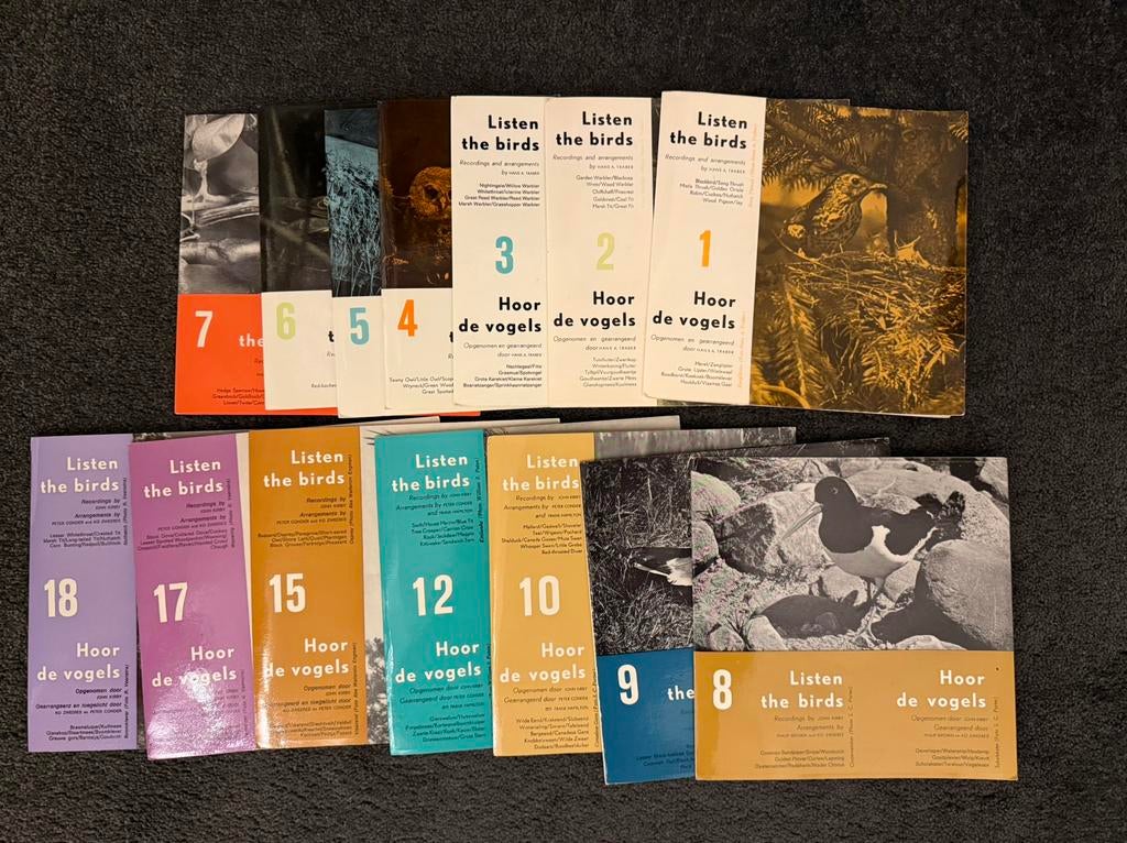 Vinyl singles / Hoor de vogels/ Listen the birds, Cd's en Dvd's, Vinyl Singles, Ophalen of Verzenden, Zo goed als nieuw, Overige genres