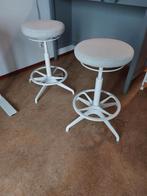 2X LIDKULLEN Zit-/stakruk, Gunnared beige, Ophalen, Twee, Stof, Wit