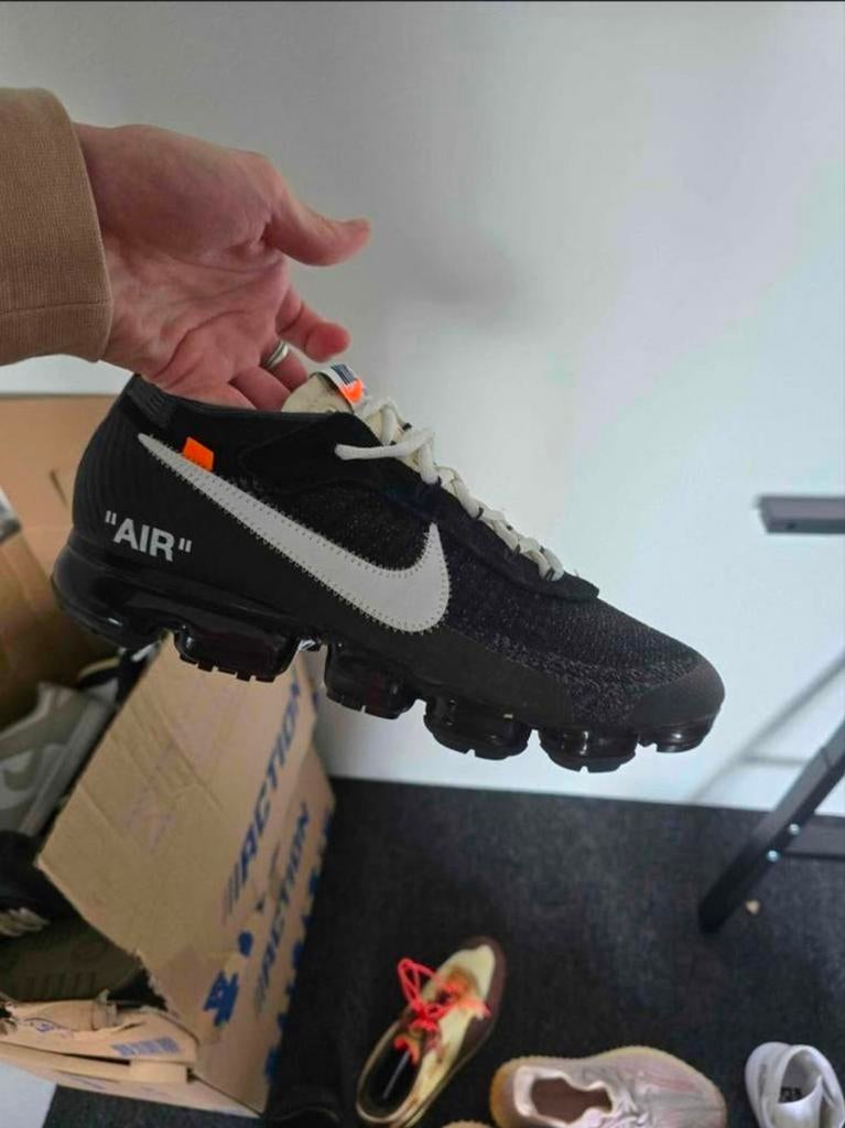 Nike x Off-White Vapormax 'The Ten' Sneakers, Zwart, Nieuw, Ophalen of Verzenden, Sneakers of Gympen