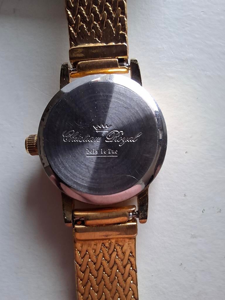 Christian royal horloge en armband, Ophalen, Zo goed als nieuw, Staal, Overige merken