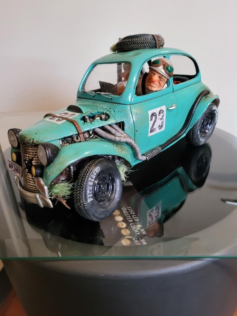 RALLY CAR VAN FORCHINO, Antiek en Kunst, Kunst | Designobjecten, Ophalen of Verzenden