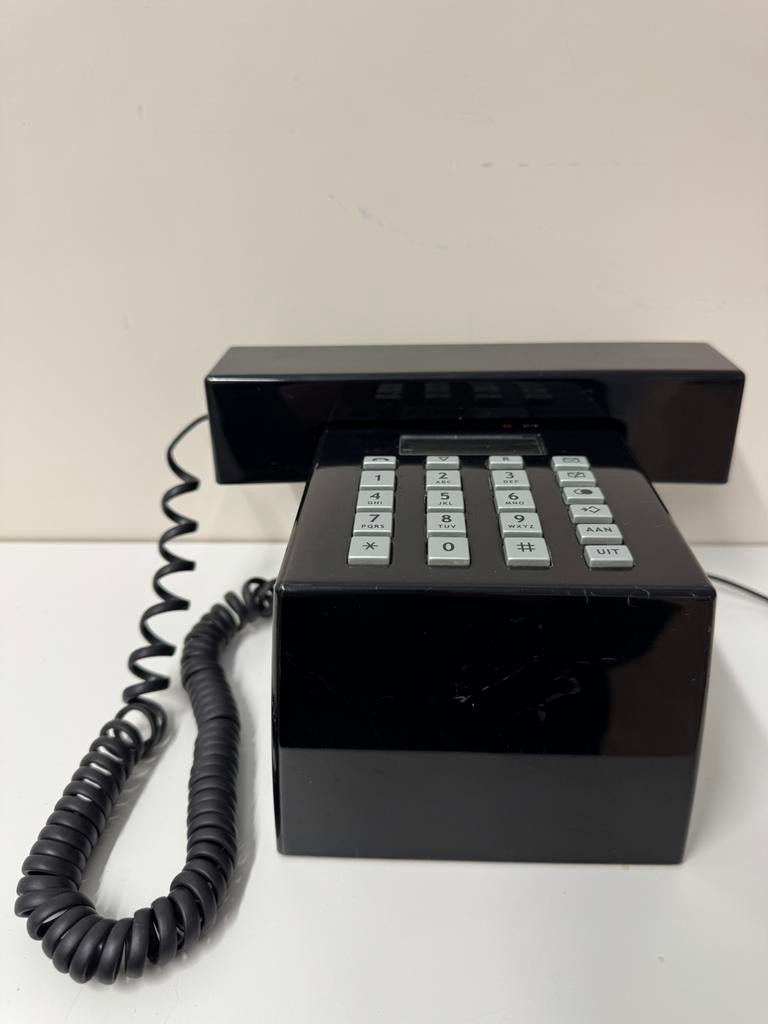 Vintage design kubus telefoon Jan des Bouvrie, Ophalen of Verzenden, Gebruikt