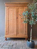 Diepe biedermeier linnenkast kledingkast, Ophalen of Verzenden