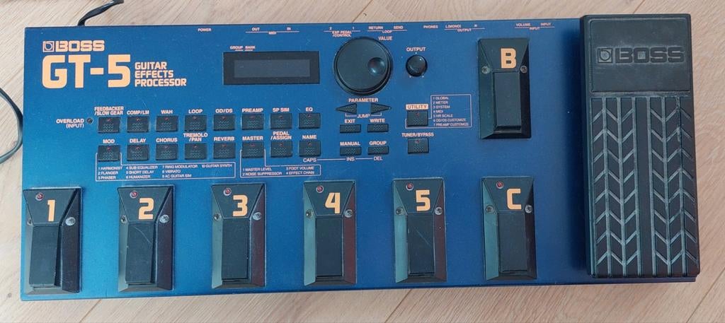Boss GT-5, Muziek en Instrumenten, Effecten, Ophalen, Gebruikt