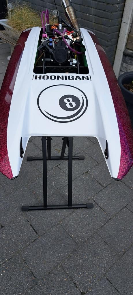 R42,rc boat, tiger king, 26cc,27cc,30cc,32cc,powerboot, Hobby en Vrije tijd, Modelbouw | Boten en Schepen, Ophalen