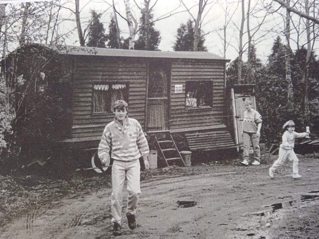 Unieke flowerpower woonwagen restauratie project/tiny house, Tuin en Terras, Tuinhuizen, Schuur, Ophalen