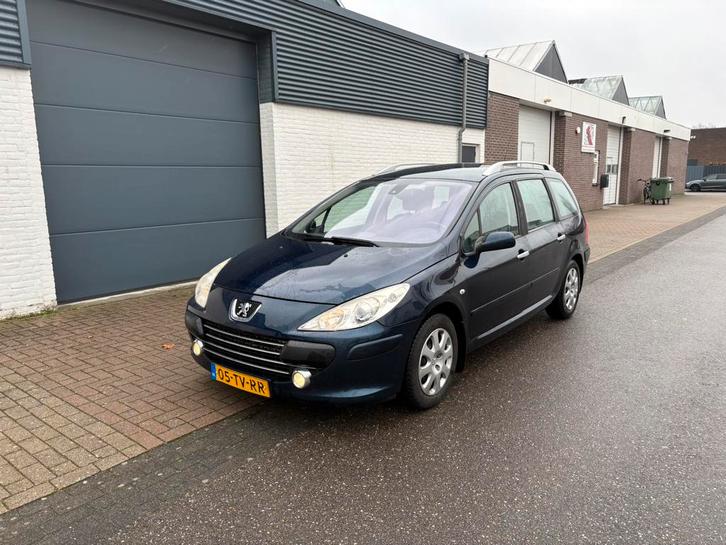 Peugeot 307 1.6 16V XR Break 2007 Blauw, Auto's, Peugeot, Particulier, Benzine, D, Stationwagon, Handgeschakeld, Origineel Nederlands
