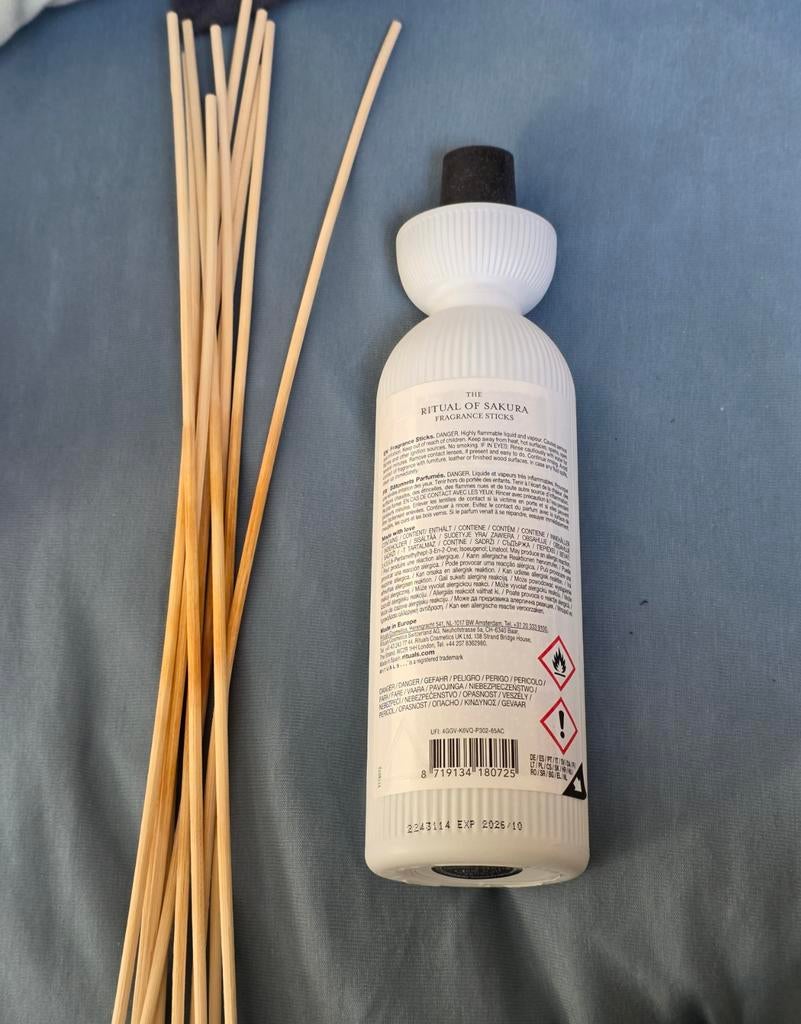 Rituals Sakura lege fles & gebruikte geurstokjes, Ophalen of Verzenden, Gebruikt