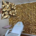 3D Wandpaneel Exclusief Goud Design 50 /50 cm, Totaal Decor, Tdmarkplaats@gmail.com, 6921Ew, Ophalen of Verzenden
