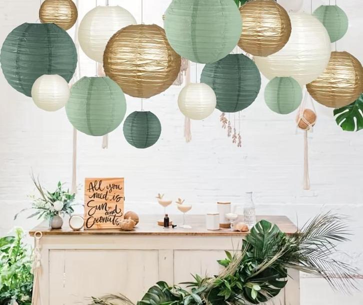 Feestdecoratie (incl helium pomp) voor feest met 120 gasten, Hobby en Vrije tijd, Feestartikelen, Zo goed als nieuw, Versiering