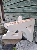 2x Zware Hardhouten Ornamenten, Doe-het-zelf en Verbouw, Hout en Planken, Ophalen, Gebruikt, 25 tot 50 mm, Overige typen