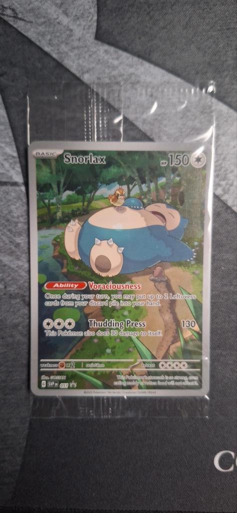 Pokémon - Snorlax svp 051, Hobby en Vrije tijd, Verzamelkaartspellen | Pokémon, Nieuw, Ophalen of Verzenden