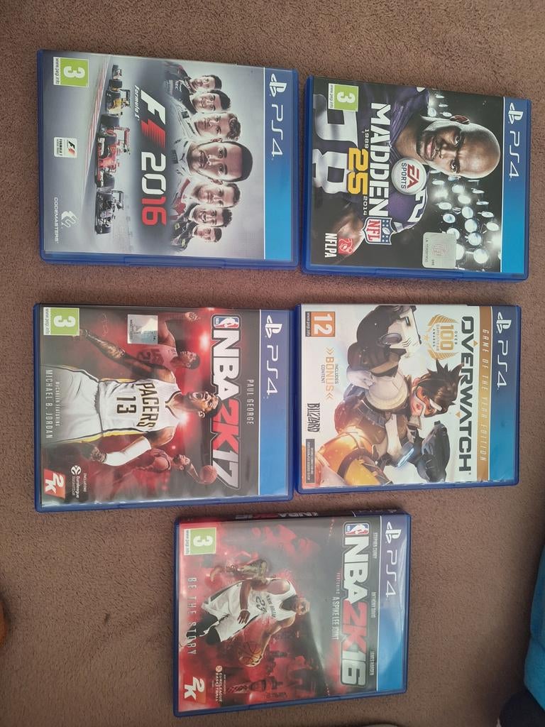 PS4 Games - Diverse Collectie, Spelcomputers en Games, Online, Gebruikt, 1 speler, Ophalen of Verzenden