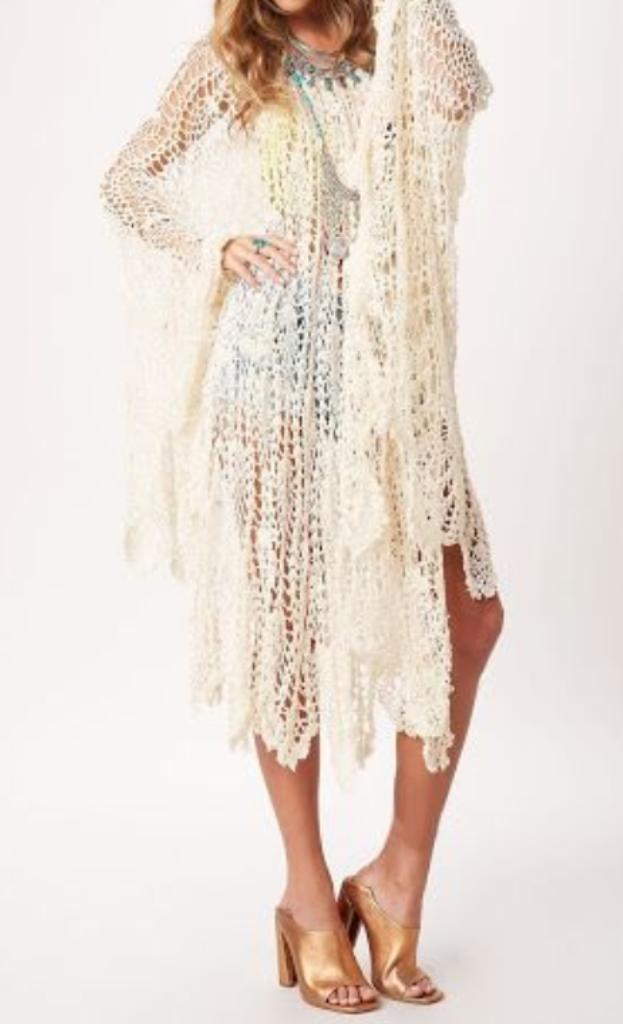 Nieuwe Antik Batik katoenen poncho, mt TU, Kleding | Dames, Truien en Vesten, Nieuw, Verzenden