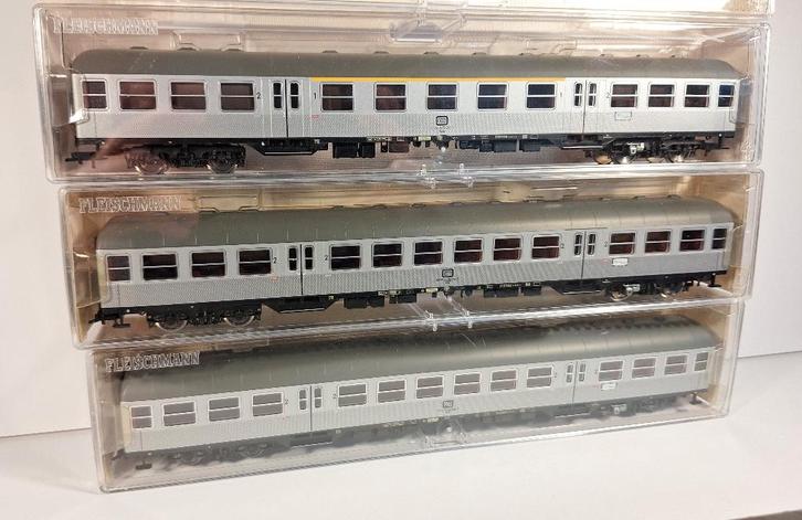 Fleischmann DB rijtuigen "Silberling", Hobby en Vrije tijd, Modeltreinen | H0, Nieuw, Wagon, Gelijkstroom, Fleischmann, Ophalen of Verzenden