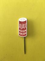 Ajax speldje schuurpoeder, rood, Verzamelen, Speldjes, Pins en Buttons, Verzenden, Gebruikt, Sport, Speldje of Pin